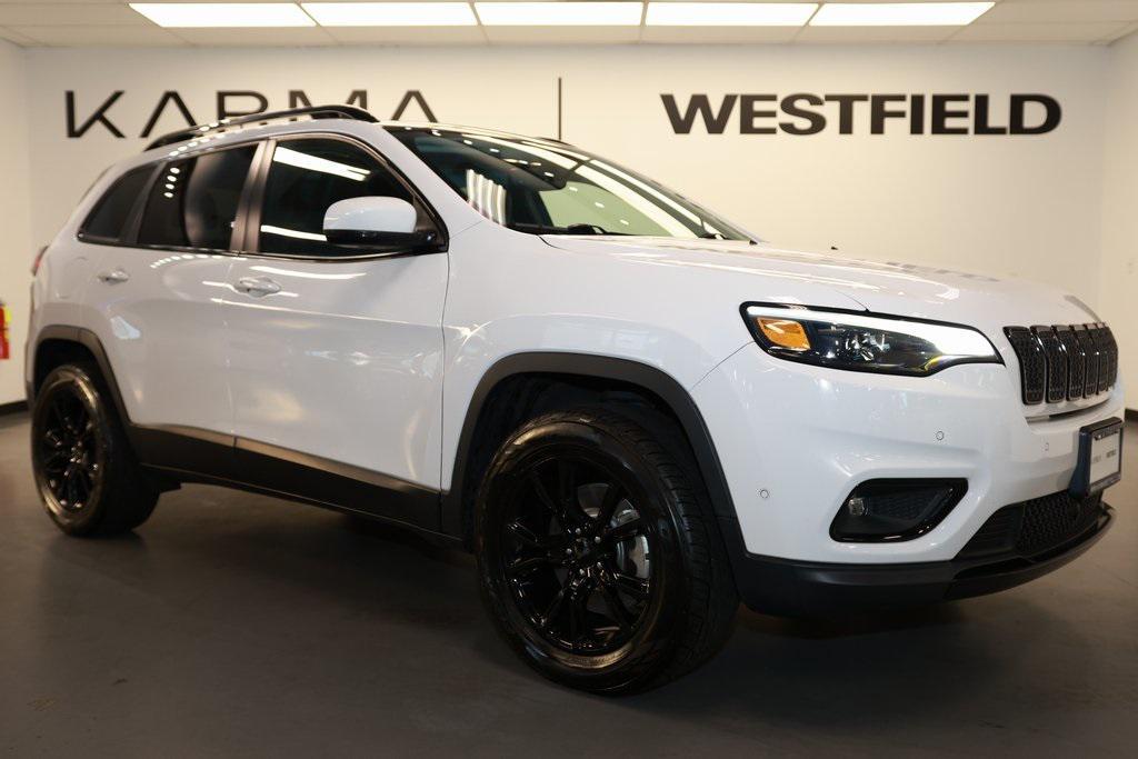 used 2021 Jeep Cherokee car, priced at $17,412