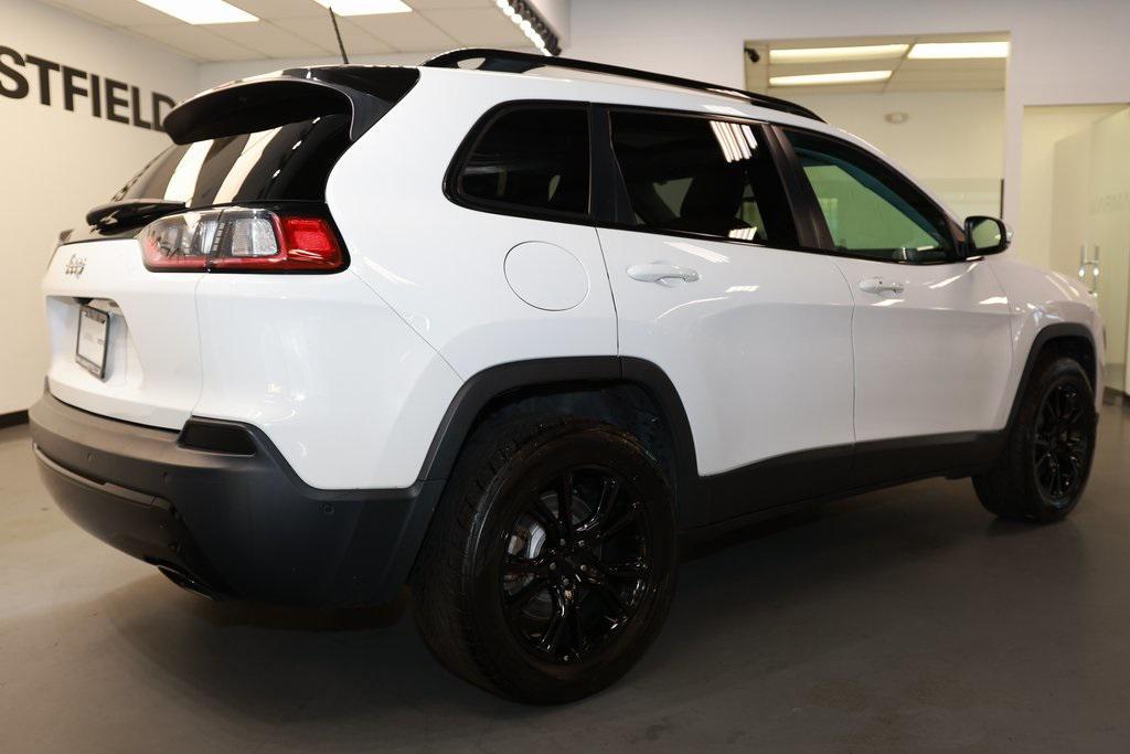 used 2021 Jeep Cherokee car, priced at $17,412