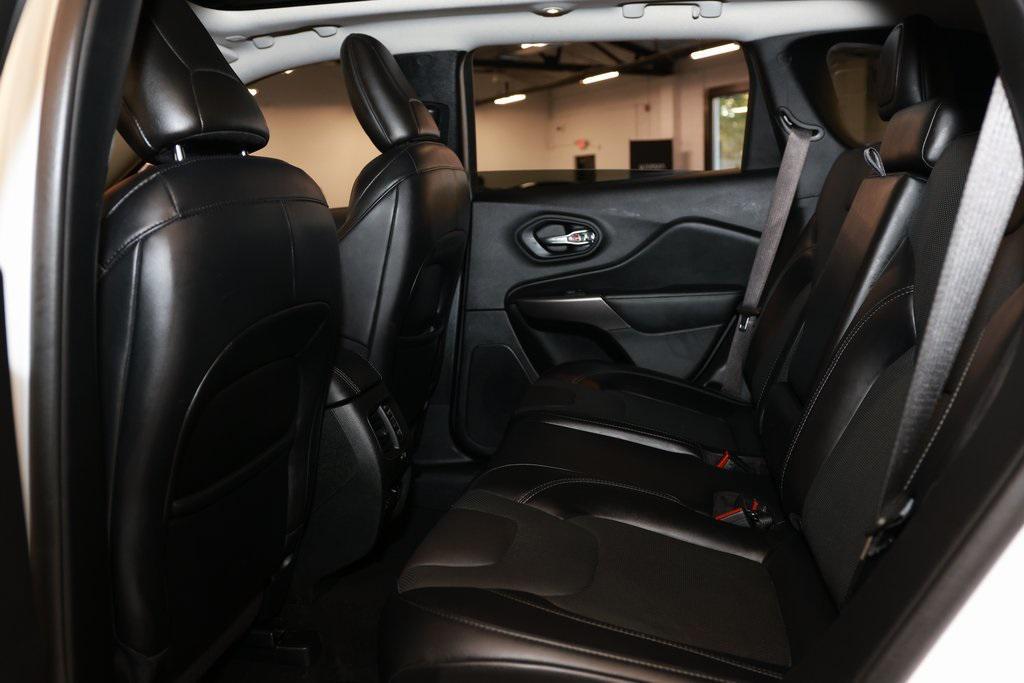 used 2021 Jeep Cherokee car, priced at $17,412