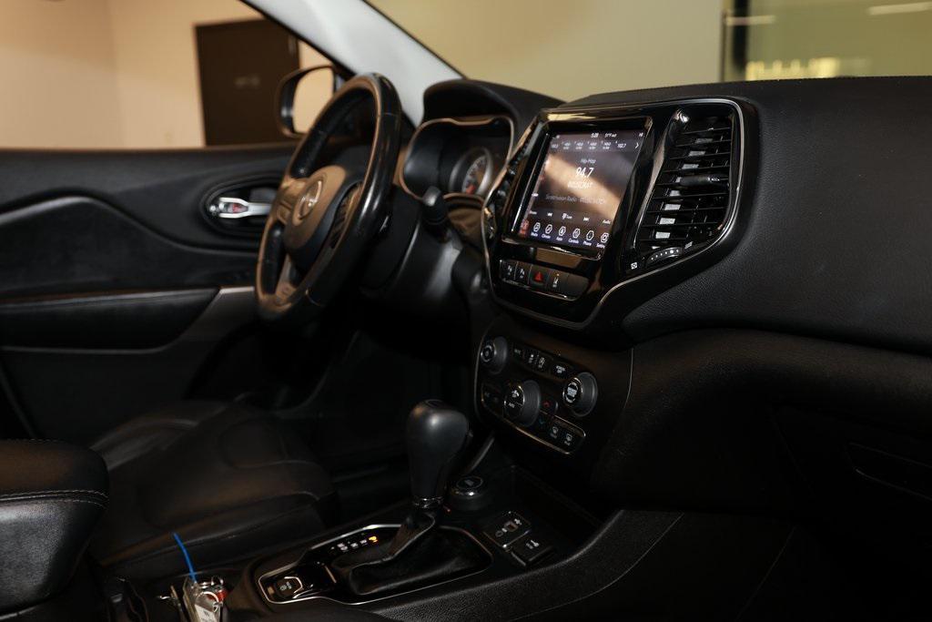 used 2021 Jeep Cherokee car, priced at $17,412