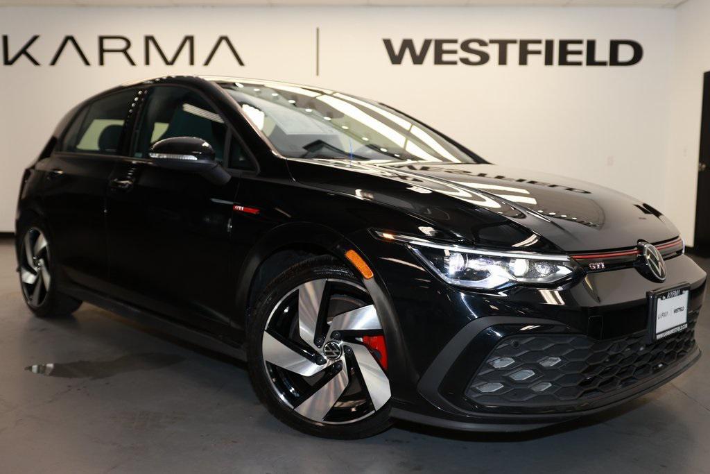 used 2024 Volkswagen Golf GTI car, priced at $23,846