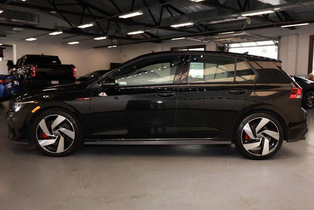 used 2024 Volkswagen Golf GTI car, priced at $23,846