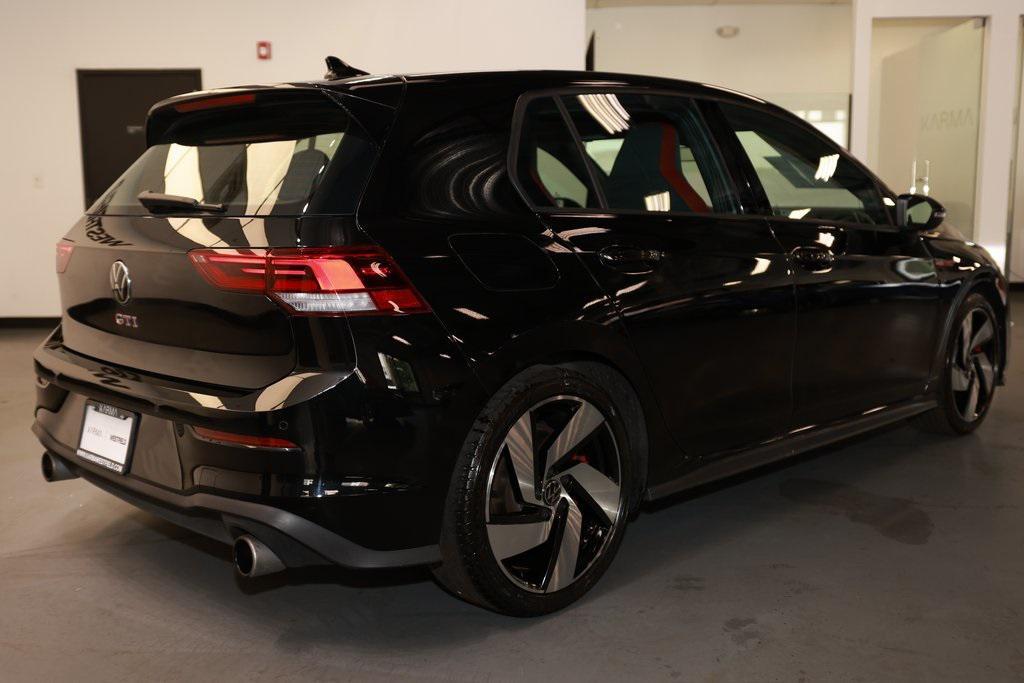 used 2024 Volkswagen Golf GTI car, priced at $23,846