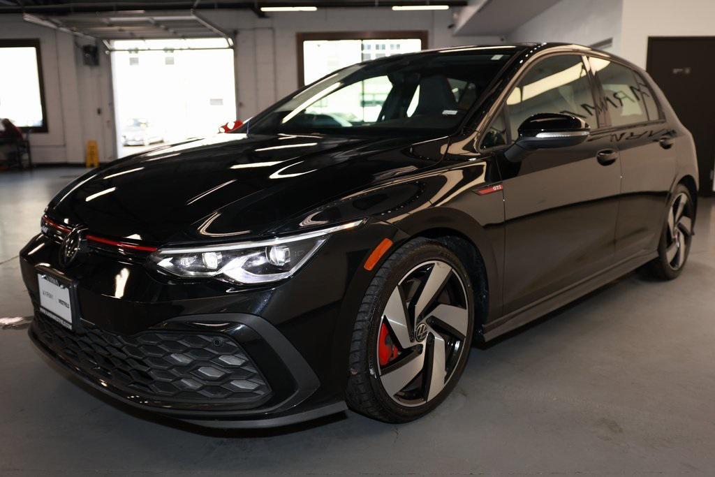 used 2024 Volkswagen Golf GTI car, priced at $23,846