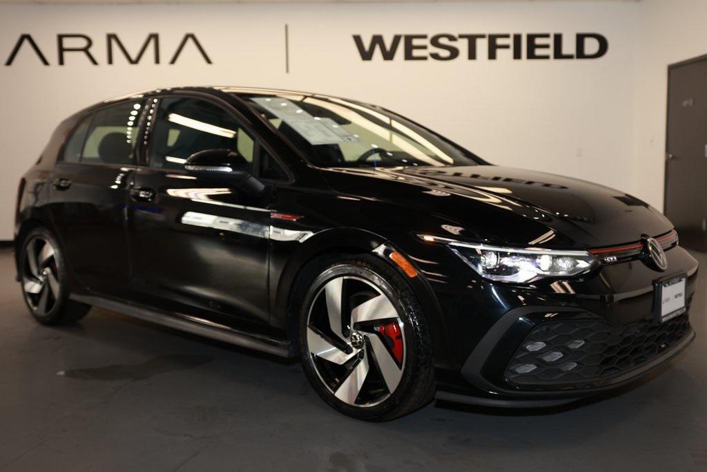 used 2024 Volkswagen Golf GTI car, priced at $23,846