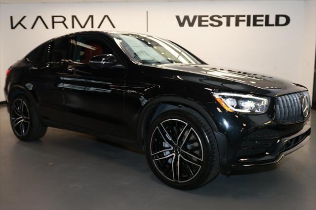 used 2021 Mercedes-Benz AMG GLC 43 car, priced at $43,118