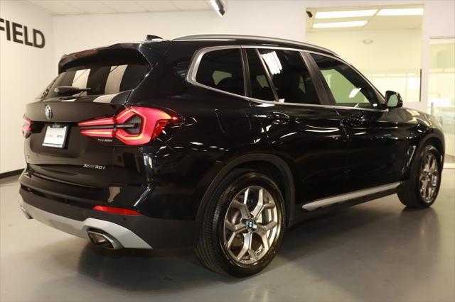 used 2023 BMW X3 car, priced at $31,649