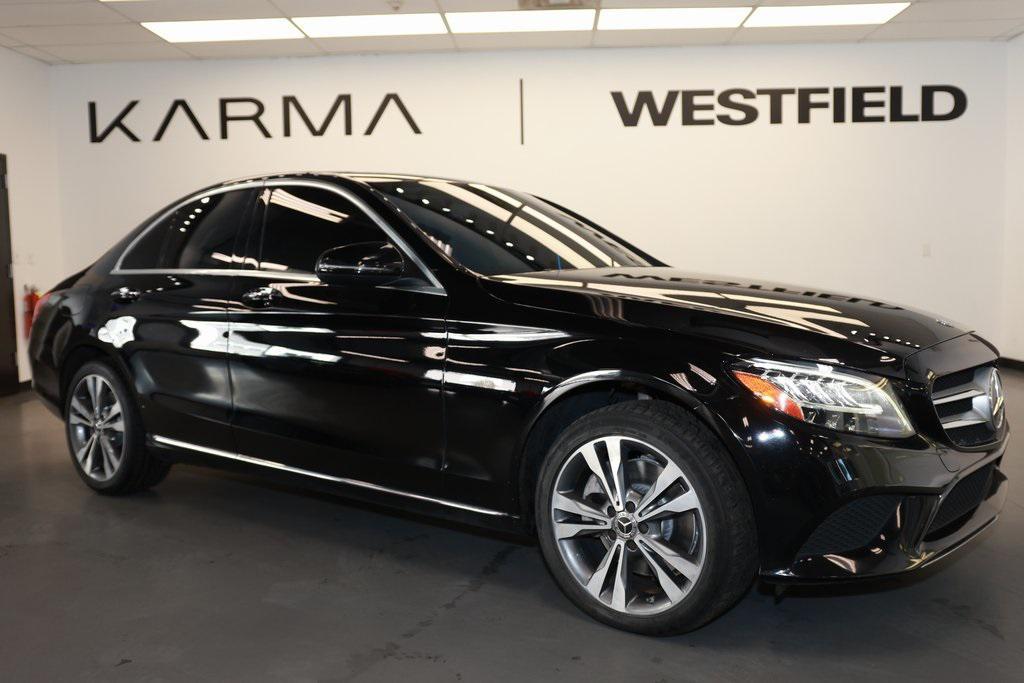 used 2020 Mercedes-Benz C-Class car, priced at $20,987