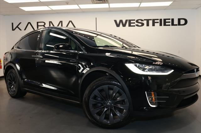 used 2018 Tesla Model X car, priced at $31,218