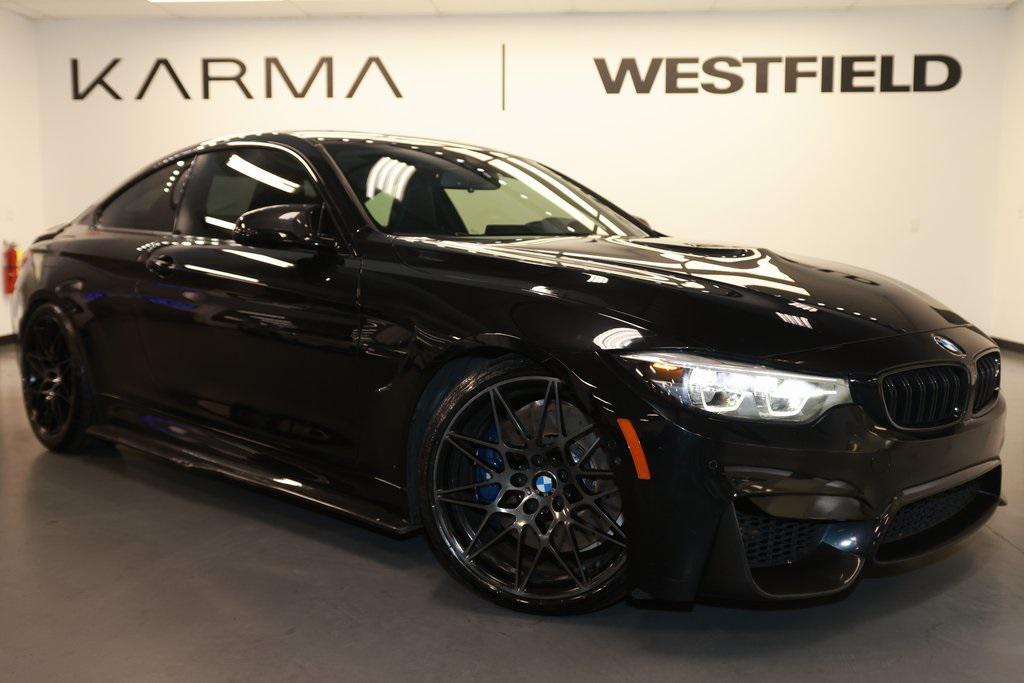 used 2018 BMW M4 car, priced at $38,452