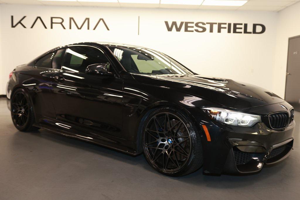used 2018 BMW M4 car, priced at $38,452