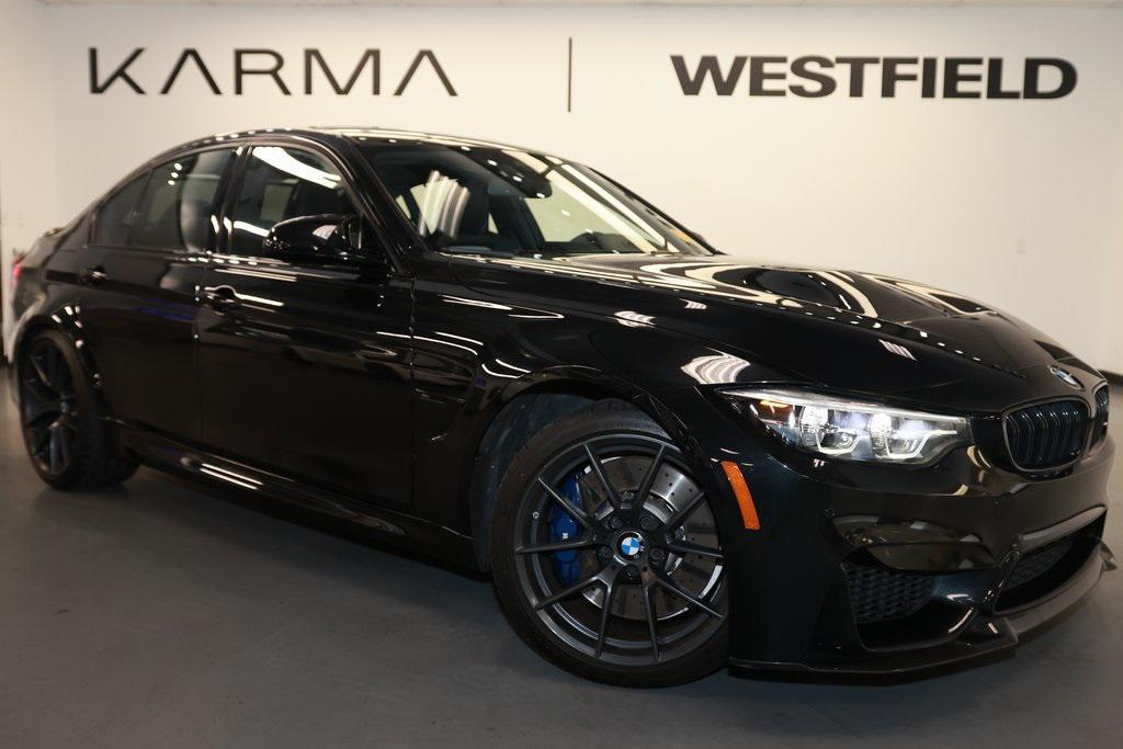 used 2018 BMW M3 car, priced at $72,818
