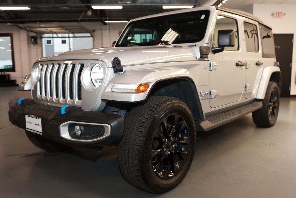 used 2023 Jeep Wrangler 4xe car, priced at $22,091