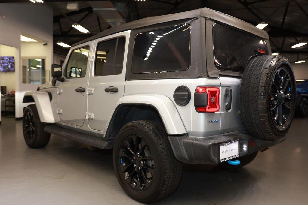 used 2023 Jeep Wrangler 4xe car, priced at $22,091