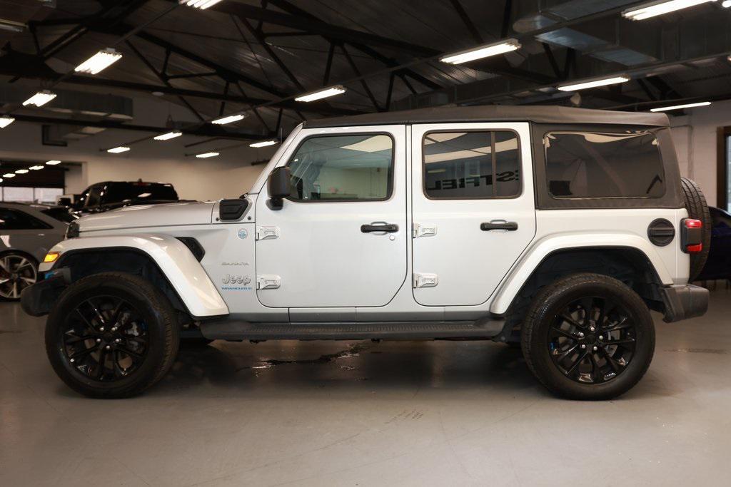 used 2023 Jeep Wrangler 4xe car, priced at $22,091