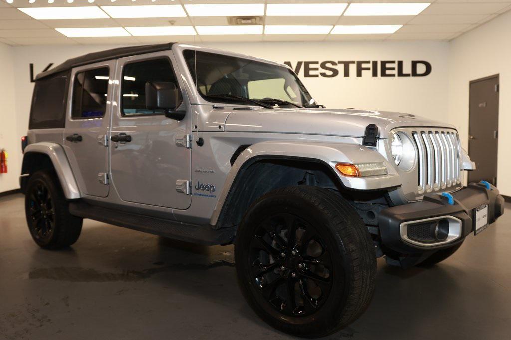 used 2023 Jeep Wrangler 4xe car, priced at $22,091