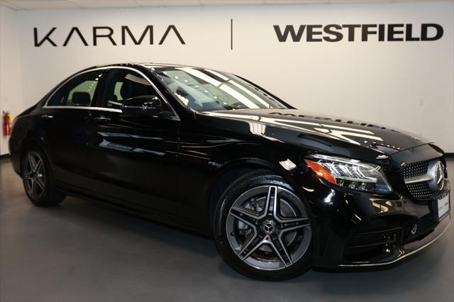 used 2021 Mercedes-Benz C-Class car, priced at $27,588