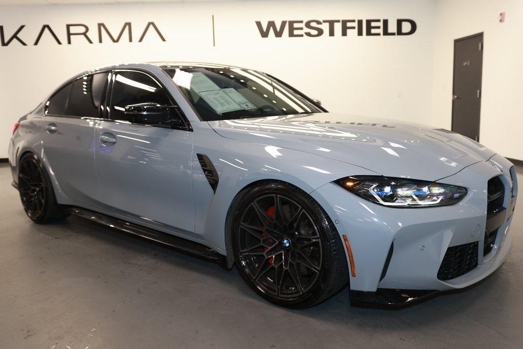 used 2024 BMW M3 car, priced at $89,626