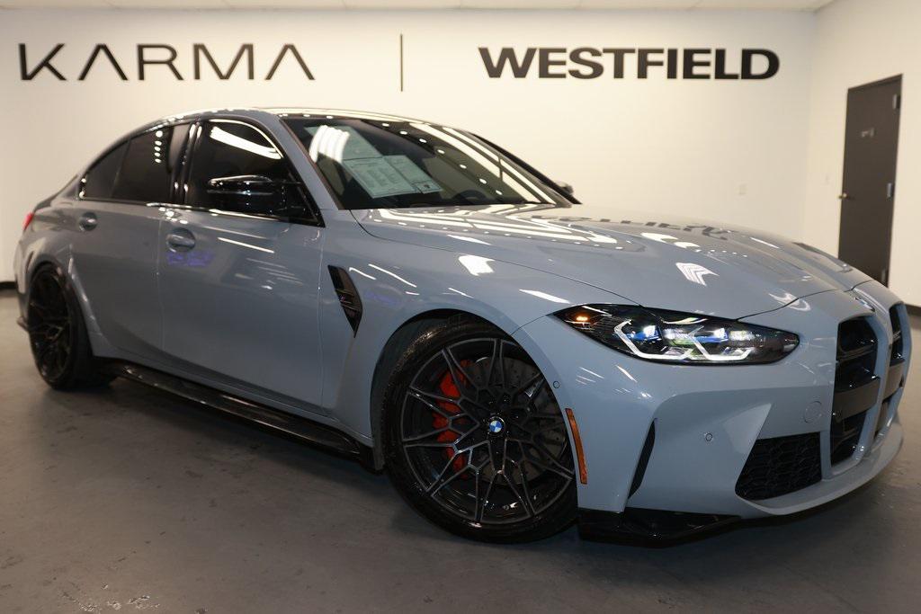 used 2024 BMW M3 car, priced at $89,626