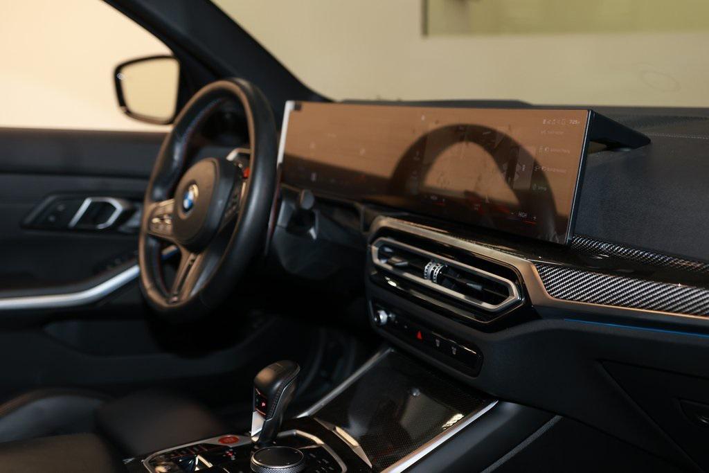 used 2024 BMW M3 car, priced at $89,626