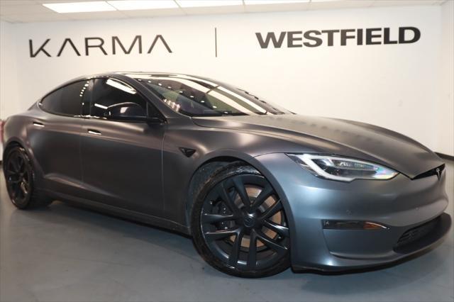 used 2021 Tesla Model S car, priced at $51,828