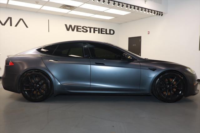 used 2021 Tesla Model S car, priced at $51,828