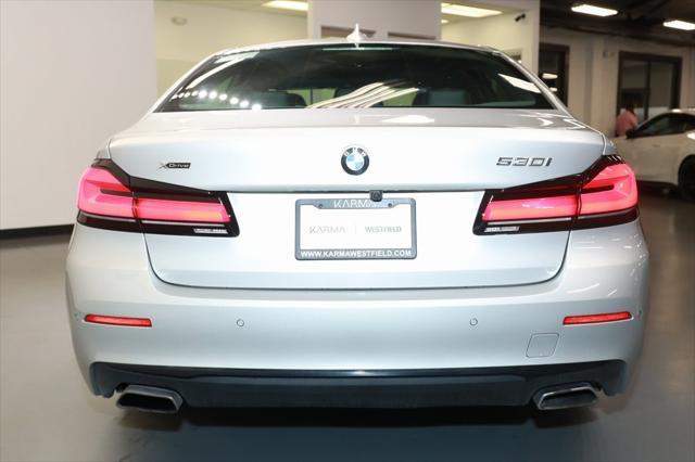 used 2021 BMW 530 car, priced at $20,053