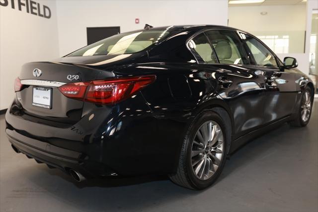 used 2019 INFINITI Q50 car, priced at $20,260