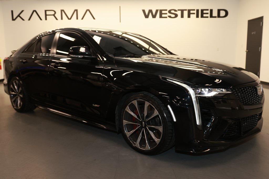 used 2023 Cadillac CT4-V car, priced at $51,367