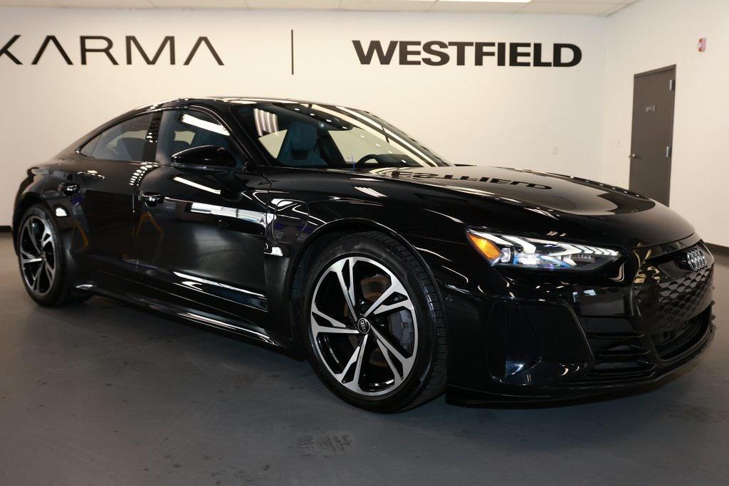 used 2022 Audi e-tron GT car, priced at $42,570