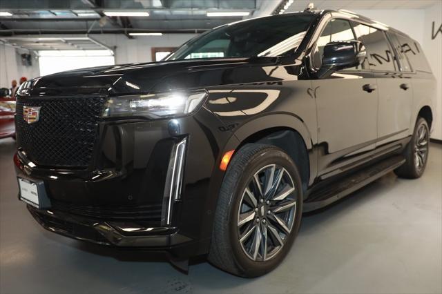 used 2023 Cadillac Escalade ESV car, priced at $72,305