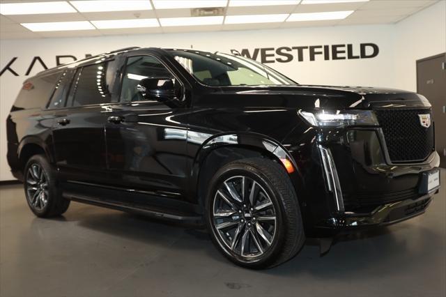 used 2023 Cadillac Escalade ESV car, priced at $72,305