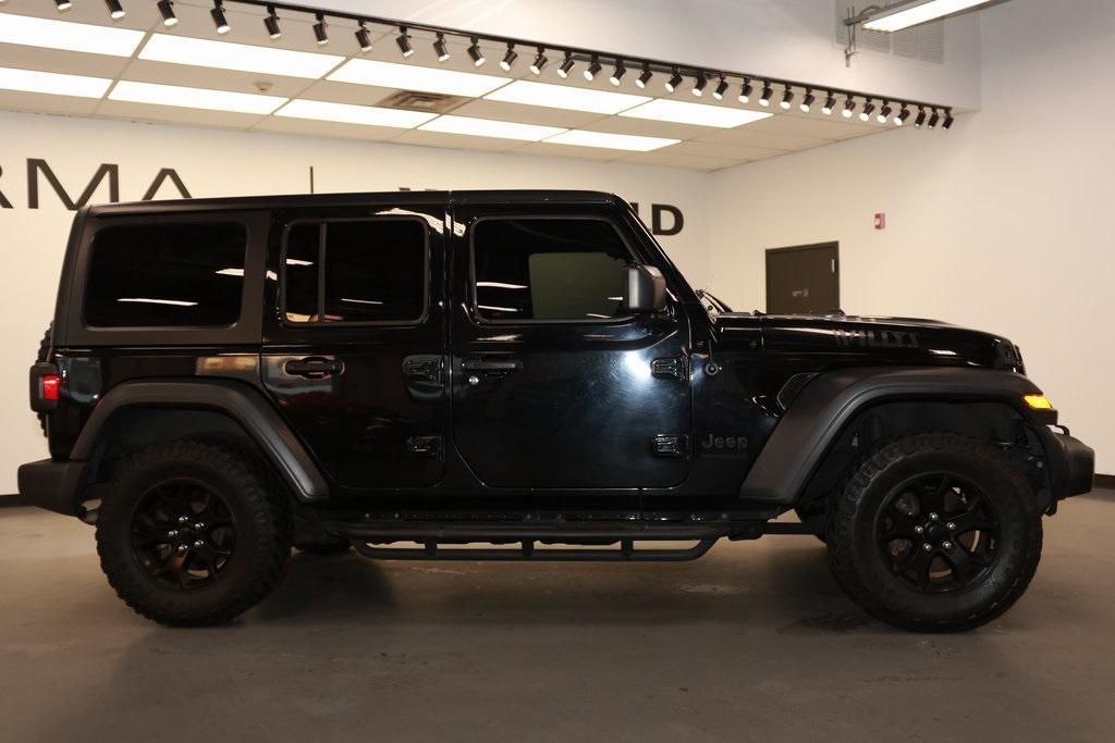 used 2020 Jeep Wrangler Unlimited car, priced at $27,963