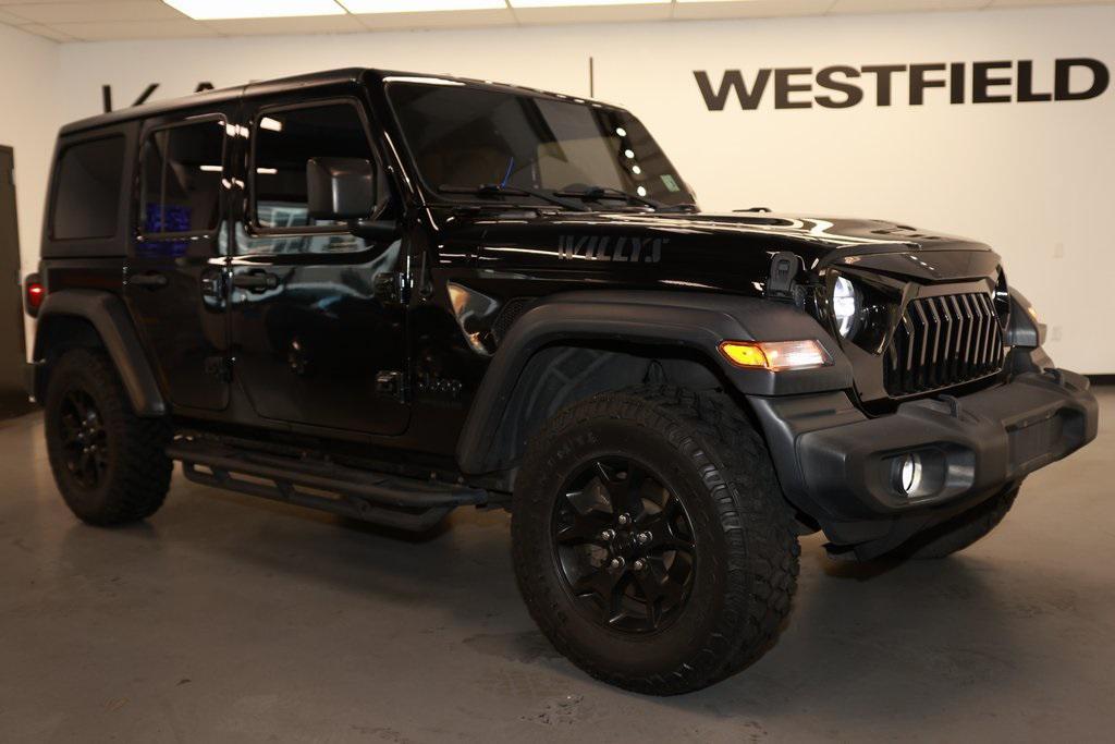 used 2020 Jeep Wrangler Unlimited car, priced at $27,963