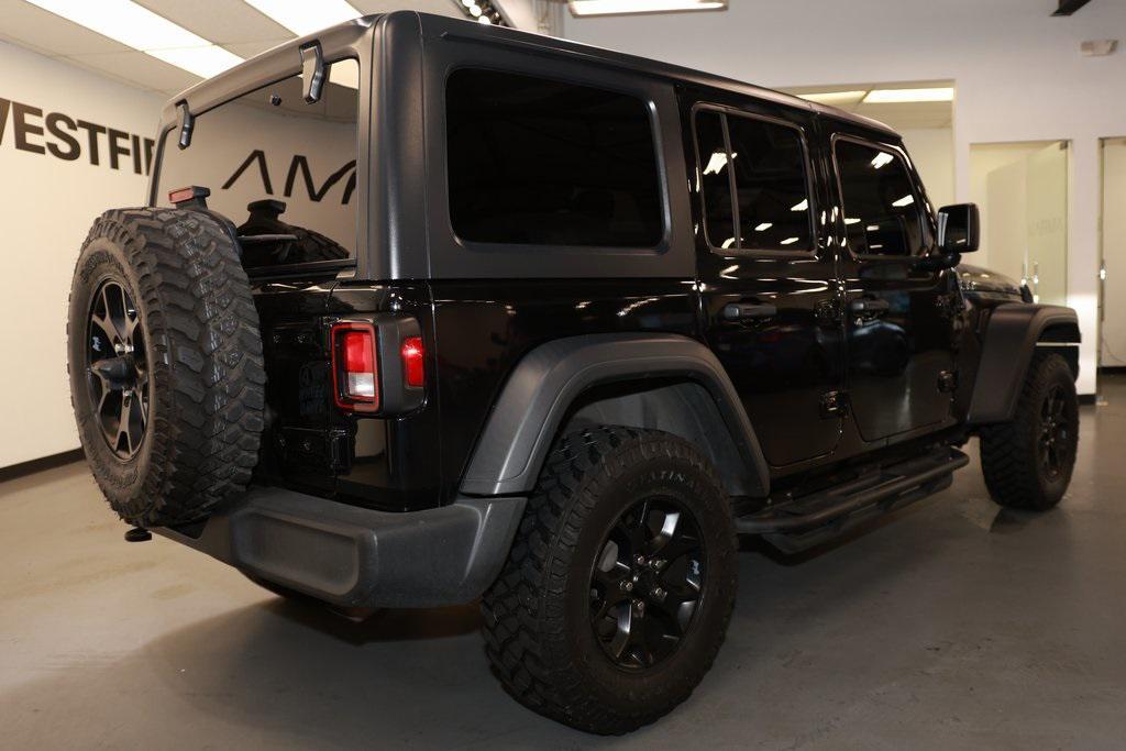 used 2020 Jeep Wrangler Unlimited car, priced at $27,963