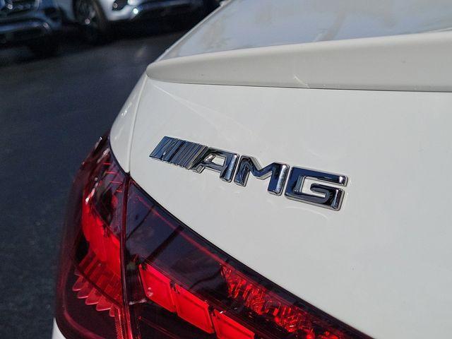 new 2025 Mercedes-Benz AMG C 43 car, priced at $70,345