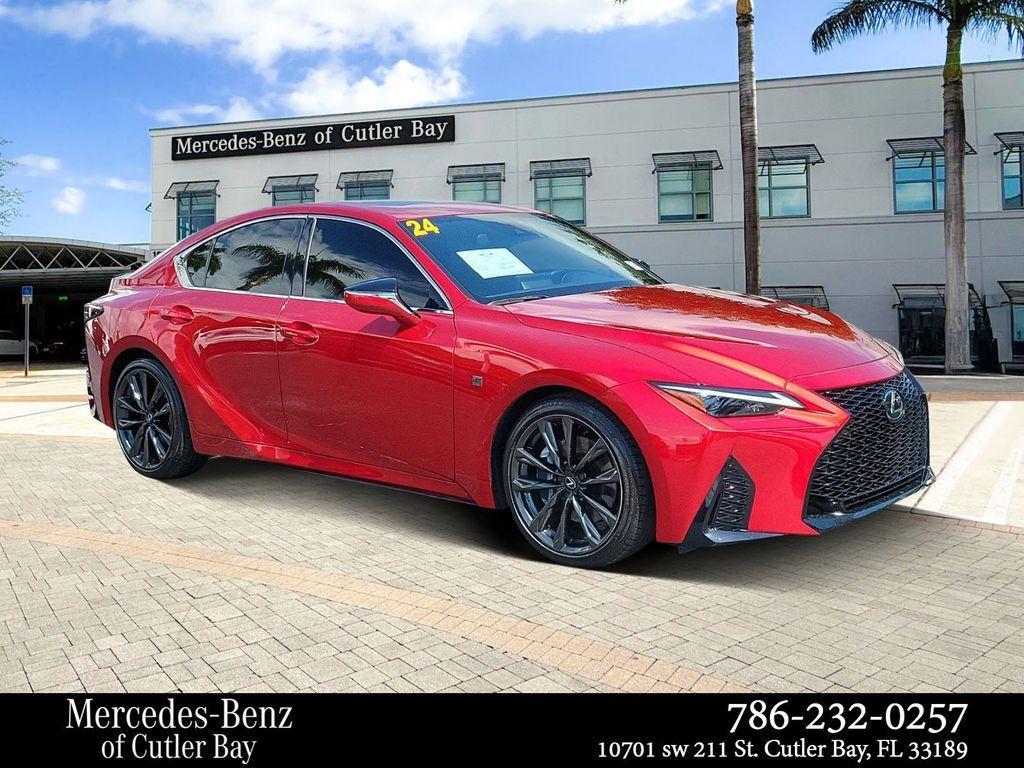 used 2024 Lexus IS 350 car, priced at $42,990