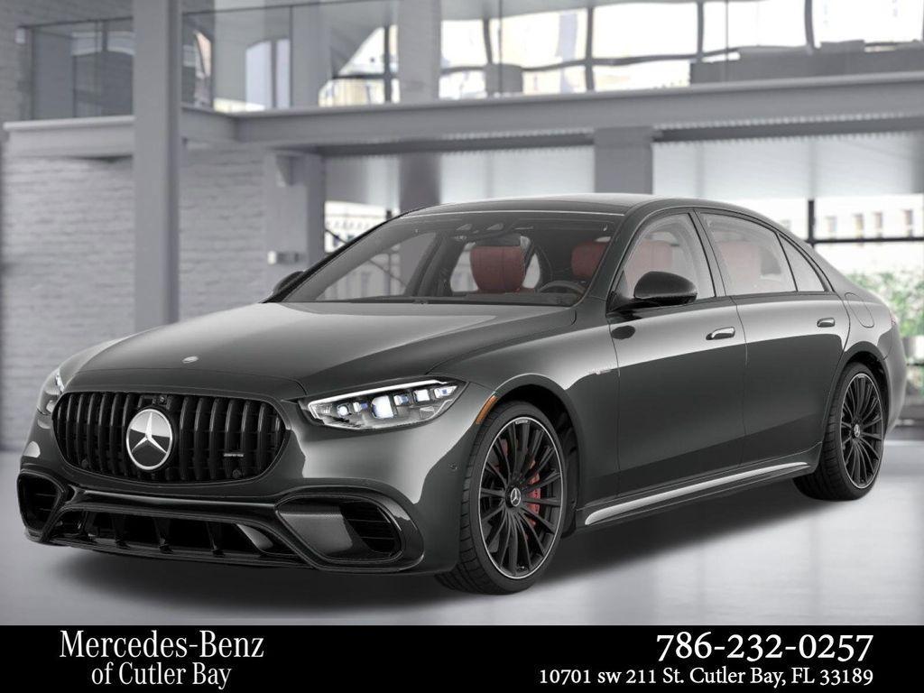new 2025 Mercedes-Benz AMG S 63 E car, priced at $208,885