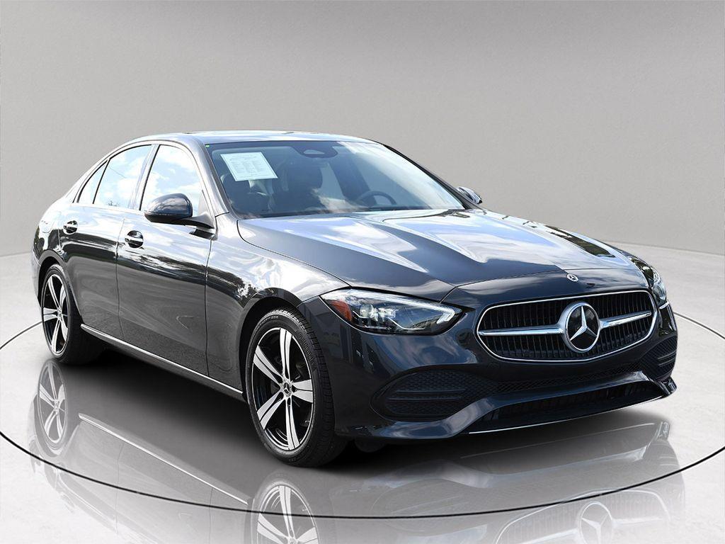 used 2022 Mercedes-Benz C-Class car, priced at $37,351