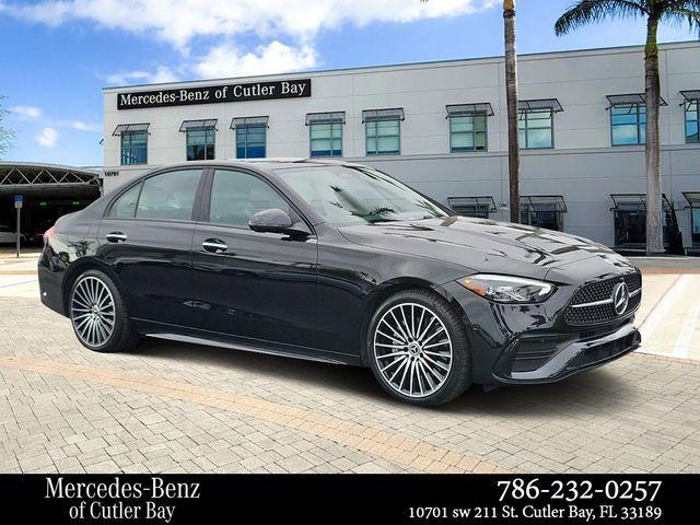 used 2024 Mercedes-Benz C-Class car, priced at $57,925