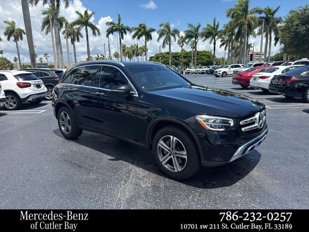used 2021 Mercedes-Benz GLC 300 car, priced at $28,000