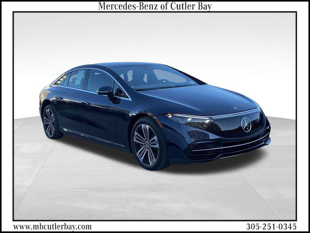 used 2022 Mercedes-Benz EQS 450+ car, priced at $45,100