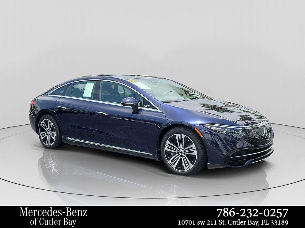used 2022 Mercedes-Benz EQS 450+ car, priced at $44,900