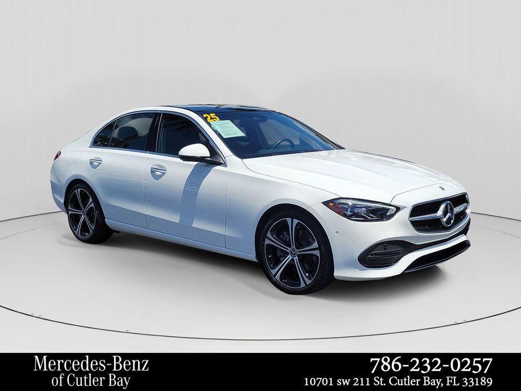 used 2025 Mercedes-Benz C-Class car