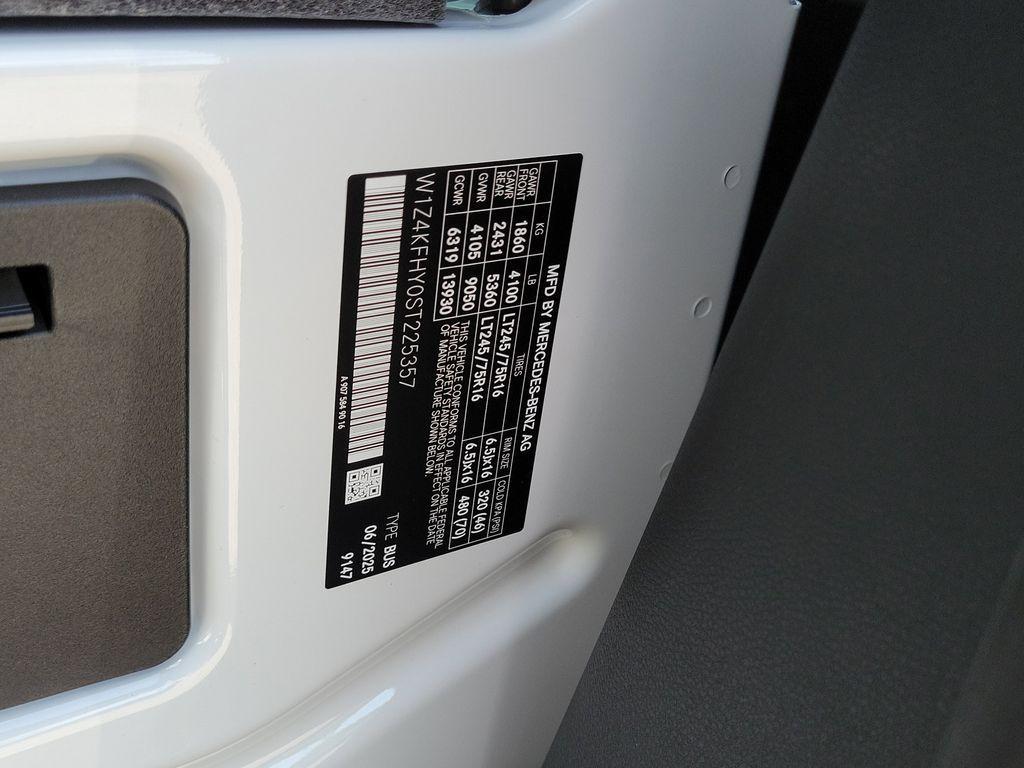 new 2025 Mercedes-Benz Sprinter 2500 car, priced at $64,107