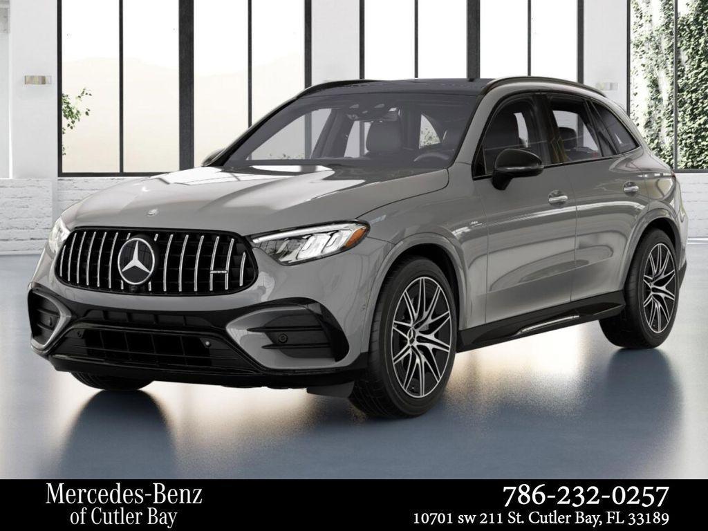 new 2025 Mercedes-Benz AMG GLC 43 car, priced at $74,470