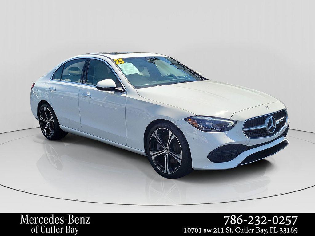used 2025 Mercedes-Benz C-Class car
