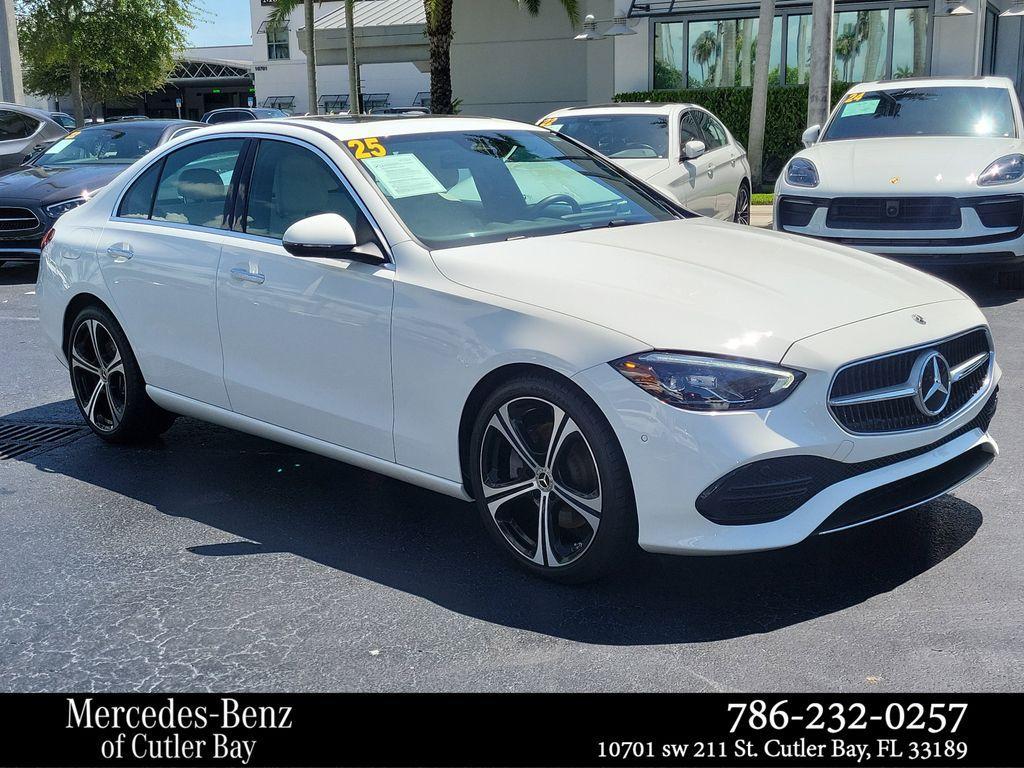 used 2025 Mercedes-Benz C-Class car
