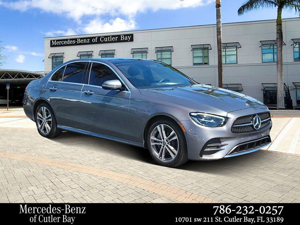 used 2022 Mercedes-Benz E-Class car, priced at $38,590