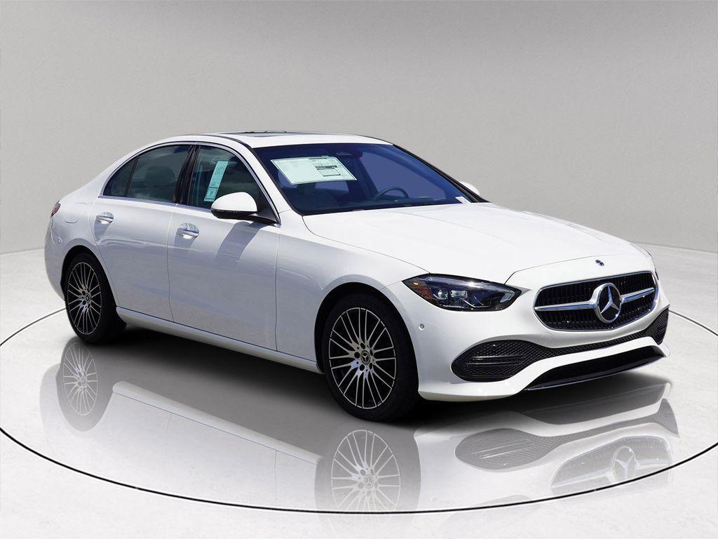 new 2025 Mercedes-Benz C-Class car, priced at $47,820